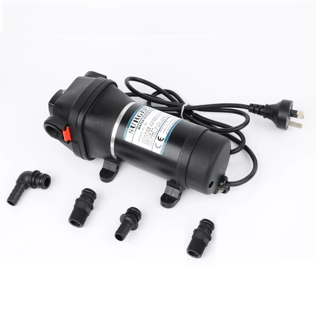 

RV Water Pump FL-32 220V 12.5LPM 35PSI Vacuum Pressure Booster Water Circulation Diaphragm AC Cleaning Pump For Caravan RV