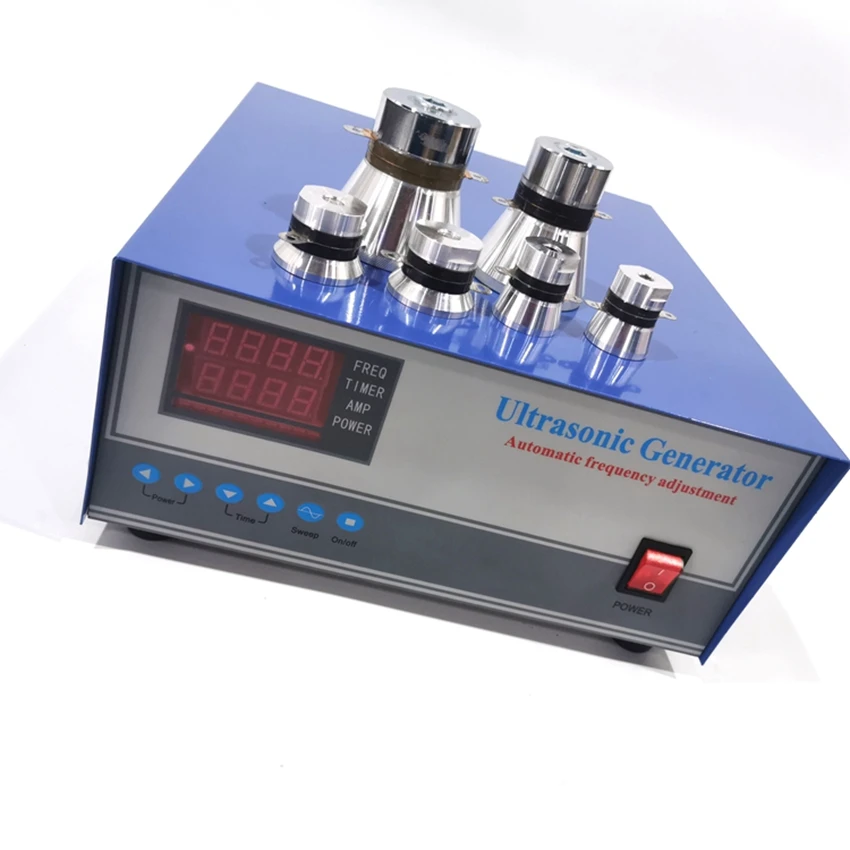 High Frequency 135khz Ultrasonic Generator 300w For Industrial Cleaning