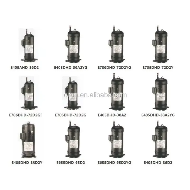 DA80PHDG-D1Y2 16HP DC Inverter Scroll Compressor R410A for Hitachi Commercial Air Conditioning Refrigeration & Heat Pump Systems