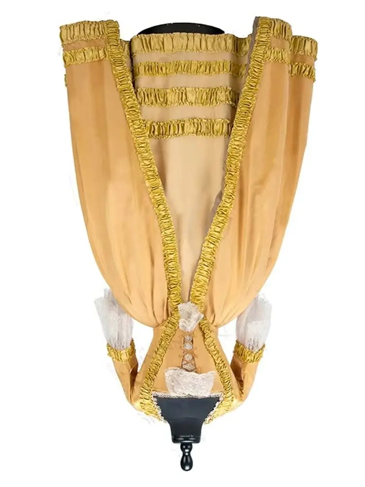 

Женское платье La Anglaise 1750-х годов, королевское платье и реконструкция Марии-Антуанетты, желтое платье в стиле рококо, бальное платье на заказ