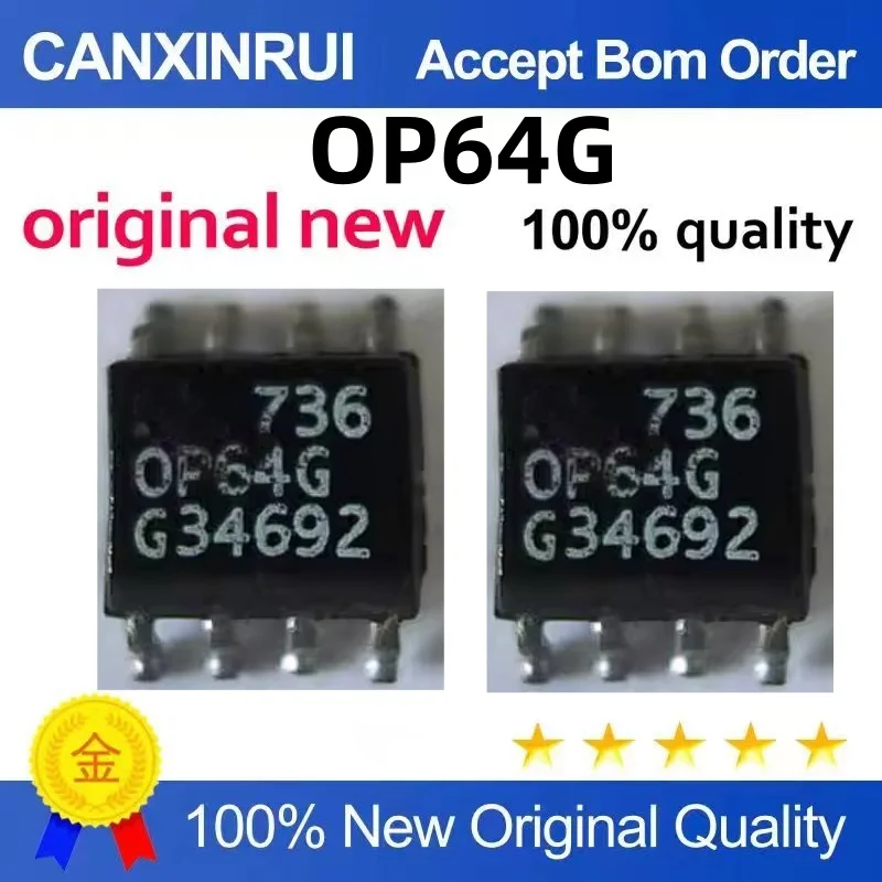 （10 pieces）OP64G OP64GS OP64 SOP-8 Low Power Video Op Amp