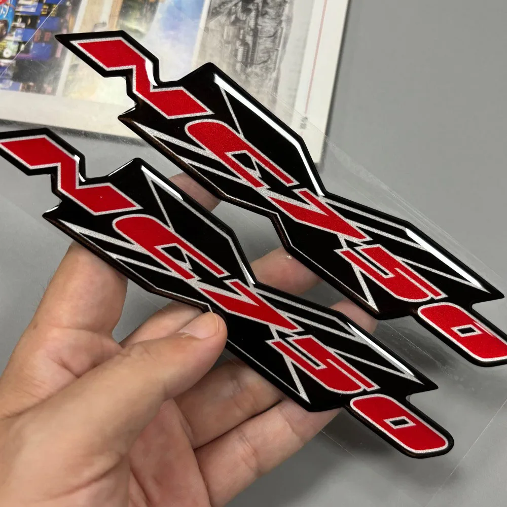 New Motorcycle Logo Label Drip Glue Style Glossy Surface 750X Motorcycle Modification Accessories Suitable for NC NC750X