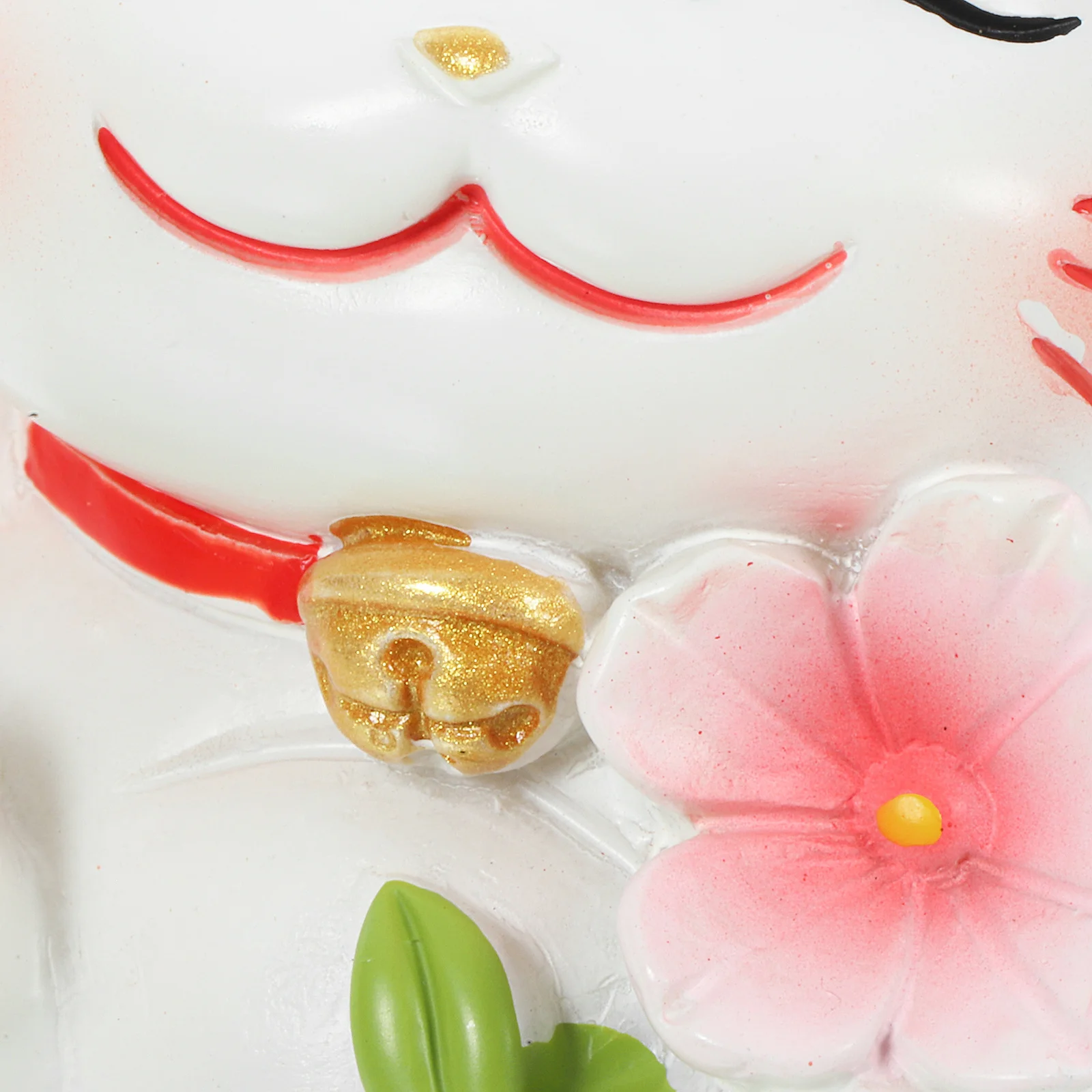 

Cute Desktop Fortune Cat Ornament Small Exquisite Cherry Blossom Cat Decoration for Home Car Office Lucky Cats Resin Statue