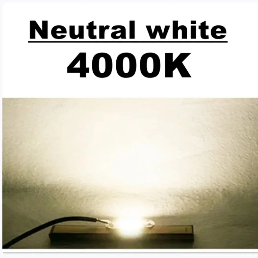 7W 10W 12W COB LED Chip 11mm light emitting surface 3000K 4000K 6000K LED lamp Beads Spotlight Downlight Lamp light source