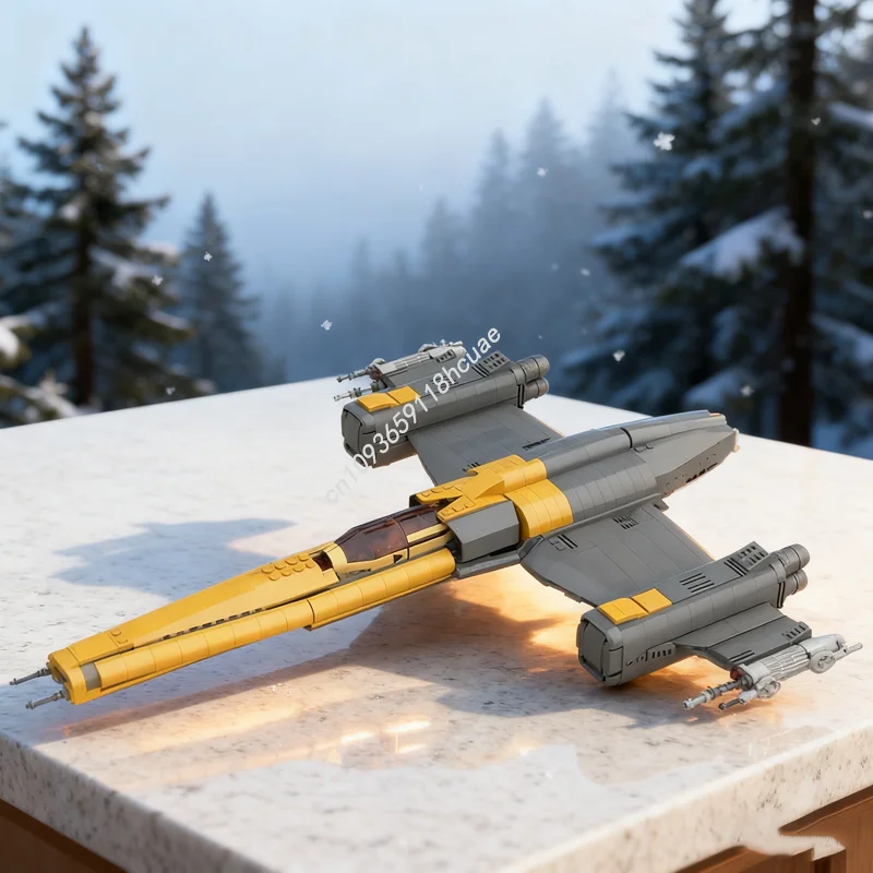 

949pcs MOC RIOT MAR STARFIGHTER V 2 Star Battle Model Building Blocks DIY Christmas Gift Idea Education Brick Toys Birthday