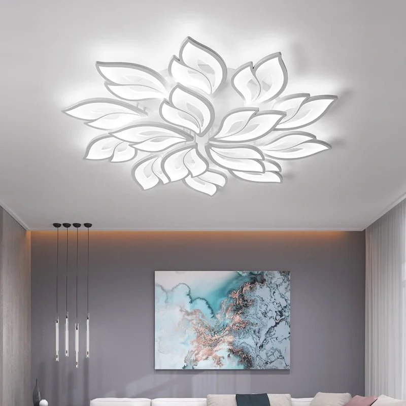 

Modern Personality Ceiling Light Minimalist Living Room Bedroom Restaurant Cafe Ceiling Lamp Art Decorative LED Lighting Fixture