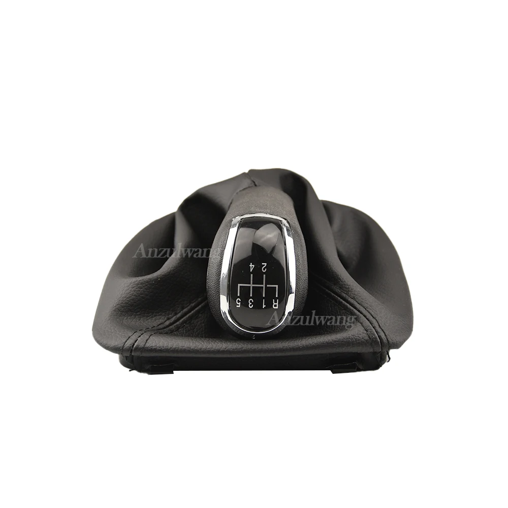 

High Quality For Skoda Fabia MK1 2000 2001 2002 2003 2004 2005 2006 2007 2008 Manual 5 Speed Gear Stick Shift Knob Leather Boot