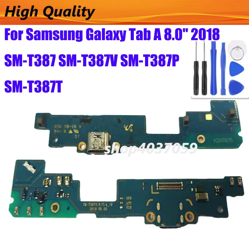 Charging Port Charger For Samsung Galaxy Tab A 8.0" 2018 SM-T387 SM-T387V SM-T387P SM-T387T USB Charge Port Jack Dock Connector