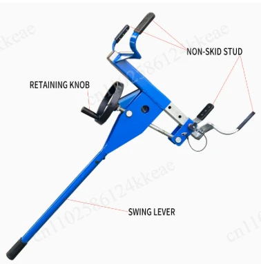 Automobile chassis clearance detector KT6030 chassis abnormal sound detection lower swing arm croissant ball head