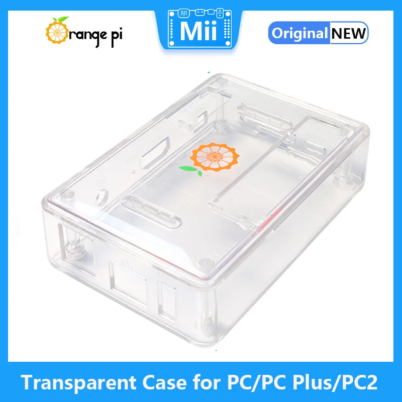 Boîtier Transparent pour Orange Pi, pour cartes PC/PC Plus/PC2, installation facile et ouverture précise