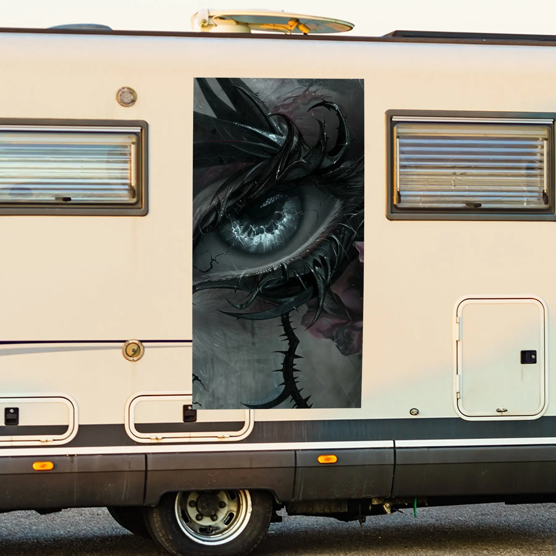 

Глаза, череп, бутон цветка, автомобильная наклейка, виниловая наклейка на сторону моторики дома, водонепроницаемая самоклеящаяся виниловая наклейка по бокам