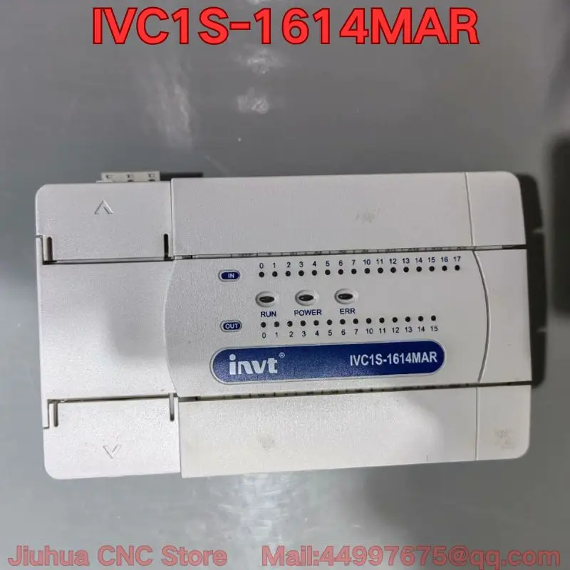 

Second-hand IVC1S-1614MAR PLC controller functional test is normal
