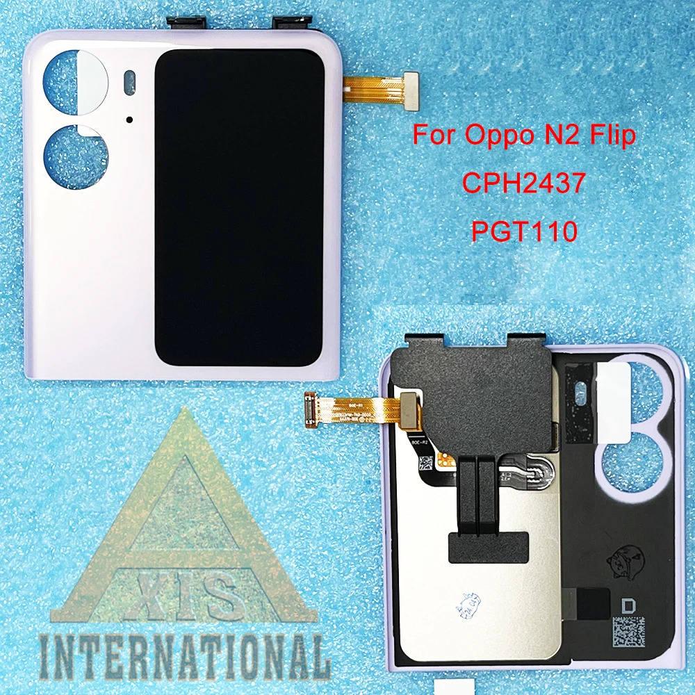 Originale 3.26 \'\'Amoled per OPPO Find N3 Flip CPH2519 Display esterno Cover posteriore LCD Touch Digitizer per trova N2 Flip CPH2437