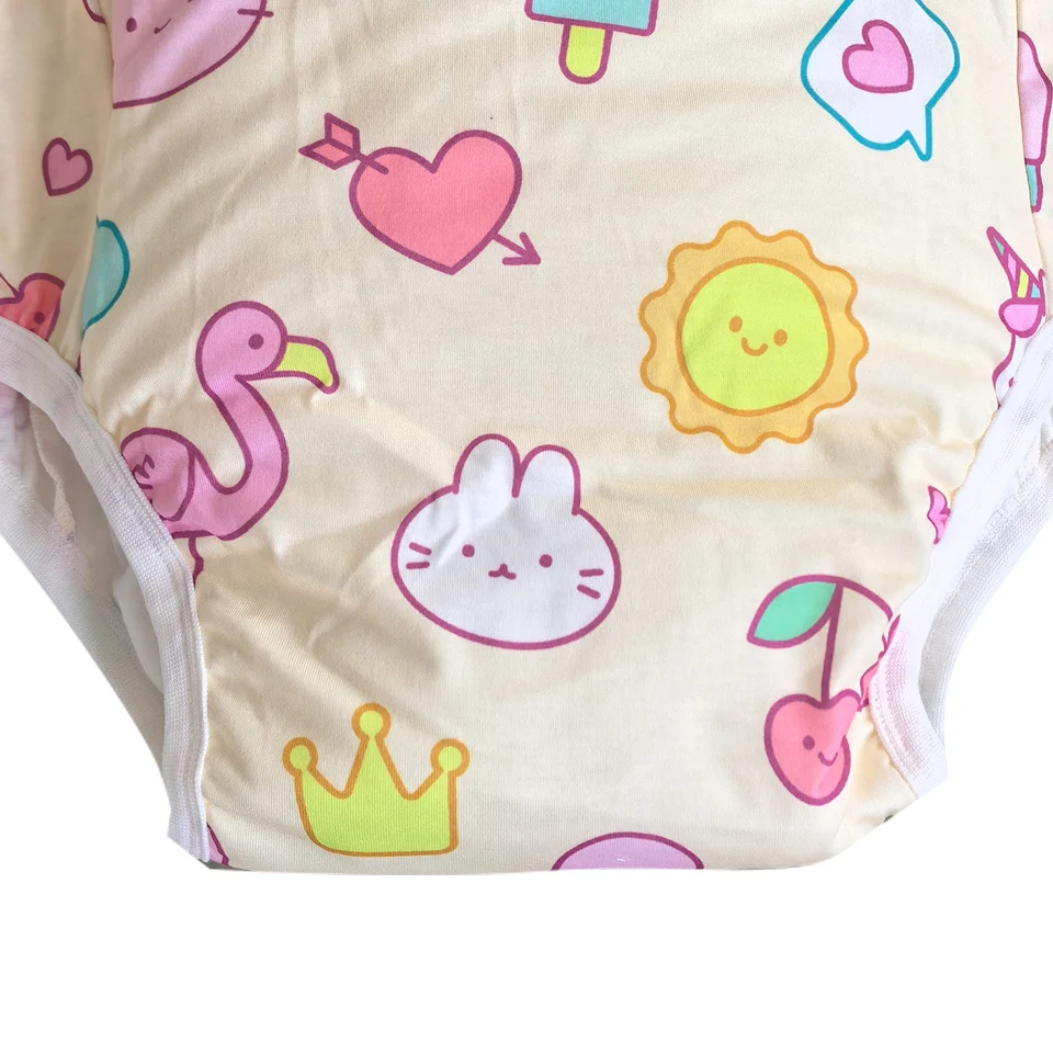 Reusable Adult Baby Waterproof Diapers Pee Shorts Underwears Cotton Potty Training Pants for Boys Girls Nappies DDLG