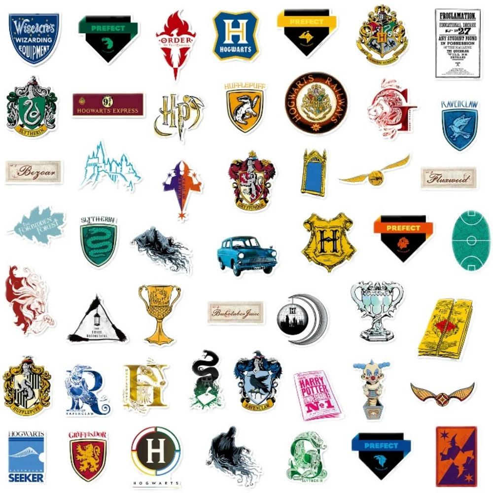 AliExpress OTRAINBOW 50Pcs Harry Potter Stickers Cartoon Cute Decals Toy Stationery Guitar Phone Bicycle Laptop Luggage Car Decoration Girls Gifts