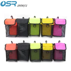 Portable Scuba Diving SMB & Reel Surface Marker Buoy Carrier Mesh Bag Underwater Gear Carry Pouch
