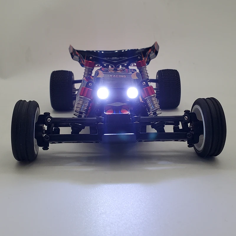 1/24 Wltoys 244016 전면 및 후면 조명 헤드라이트 테일라이트 1/24 Wltoys 244016 RC 자동차 2WD 원격 제어 드리프트 레이싱카용