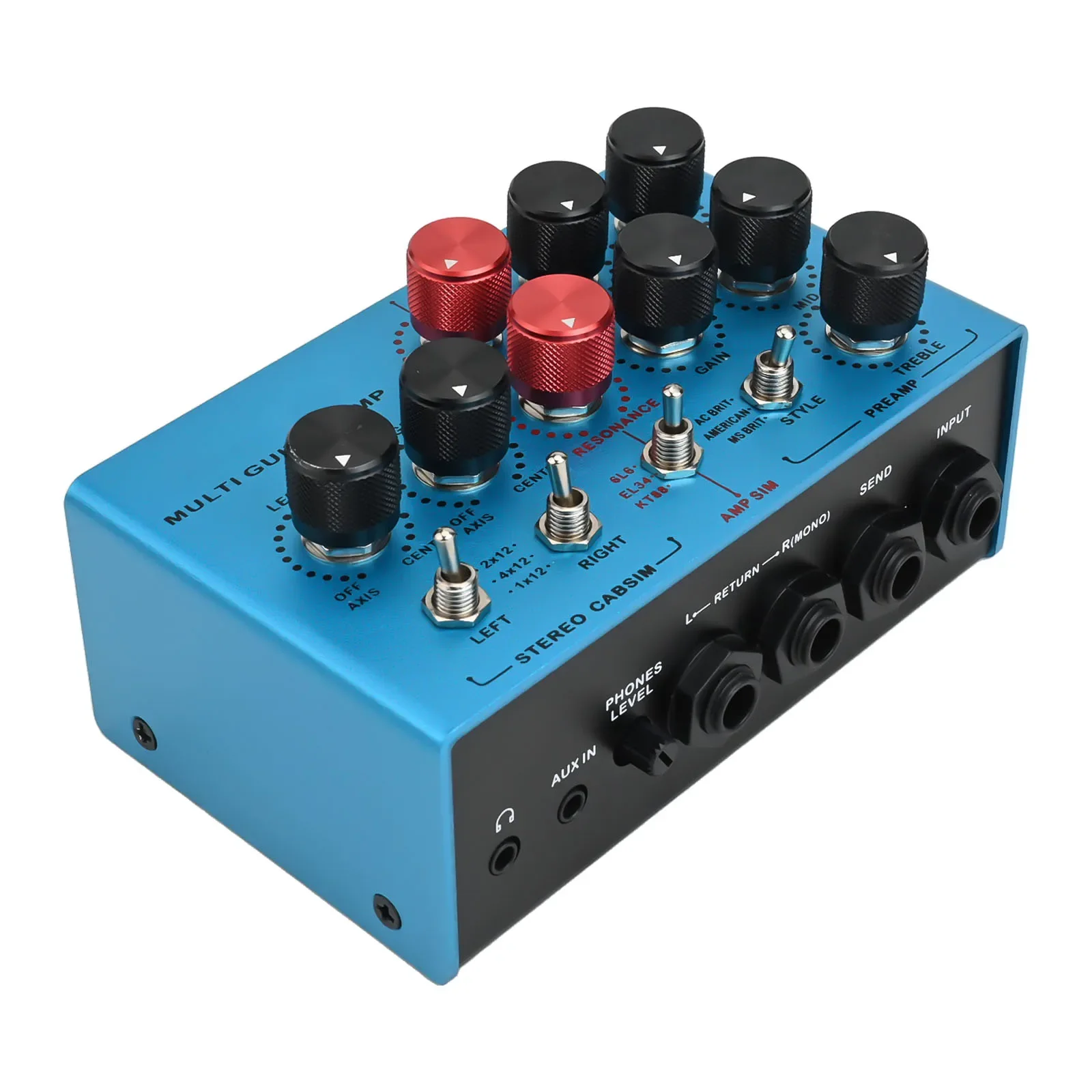 Analog Sound Simulation Guitar Effect Pedal For Late-night Use Flexible Connectivity Options For Audio Integration