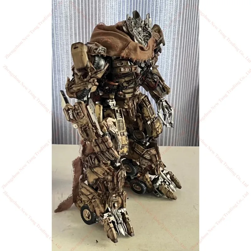 Transformed Toys DIY Hand Painted Repaint Recoat  DP01 DP-01 MG Tank Megatank Desert Color Oversize 35CM Repair Action Figure