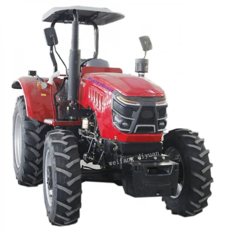 Long life：DIYUAN High Quality Mini farming Professional 4*4 Wheel Drive 70HP tractor in Stock For Sale with Low Price