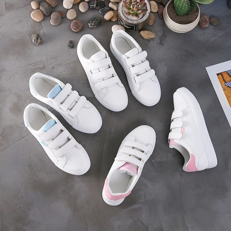 New Autumn Women White Single Shoes Women Student Sneakers Fashion Sexy Casual flat Shoes outdoor Comfortable Non-slip sneakers view 3