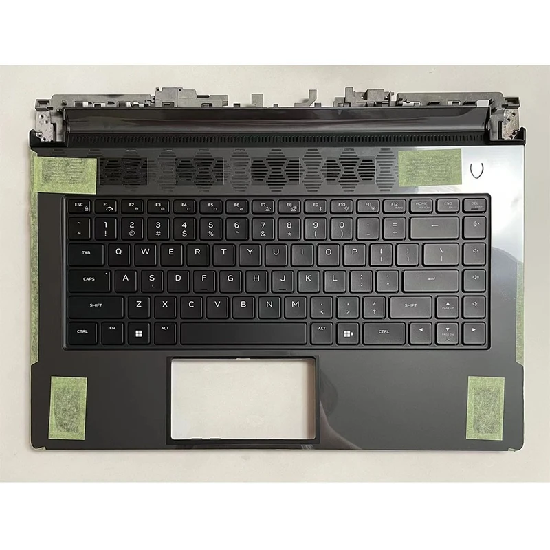 Z For DELL Alienware M15 R5 R6 Palmrest With Backlit Regular Keyboard Upper Cover