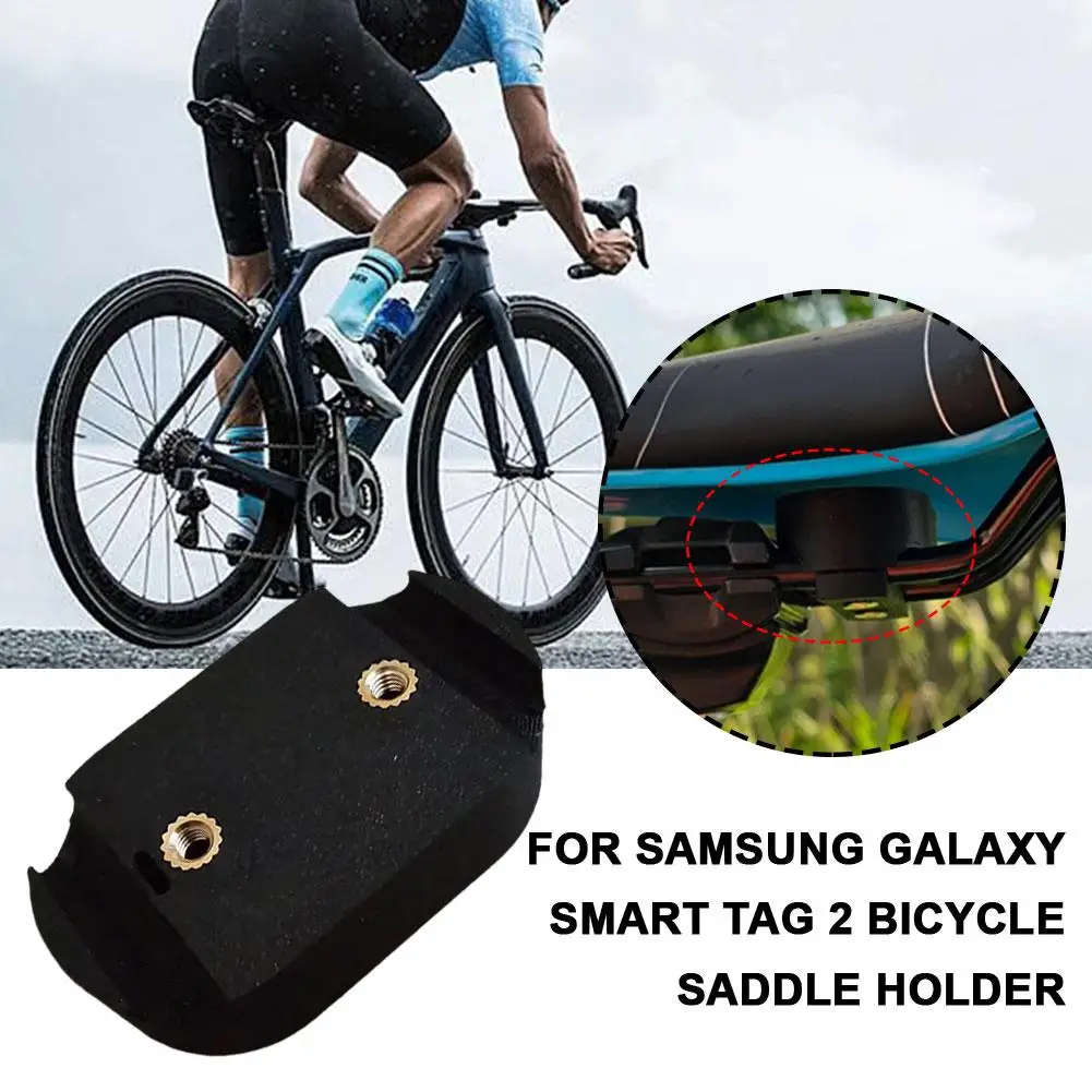 

for Samsung Galaxy Smart Tag 2 Bicycle Saddle Holder New High Quality Black 3D Printing Accessories Intelligent Accessories