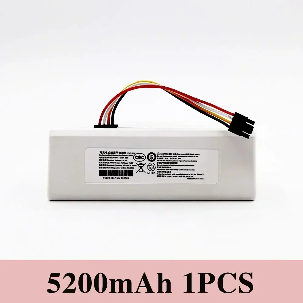 brand-new14.4V 12800mah P1904-4S1P-MM Battery for Xiaomi Mijia 1C STYTJ01ZHM Robot Vacuum Mop Cleaner Accessories Battery