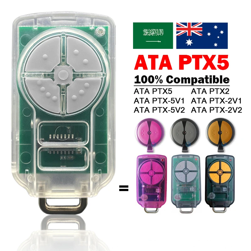 Télécommande de porte de garage la plus récente ECOSTAR RSE2-433 RSC2-433 RSZ1-433 ECOSTAR RSC2 RSE2 RSZ1 433 MHz émetteur manuel