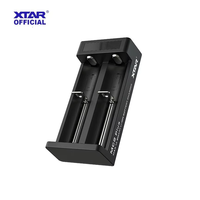 XTAR MC2 Plus Charger 1A Max Charging Two Slot Charger For 3.6V 3.7V Li-ion Battery