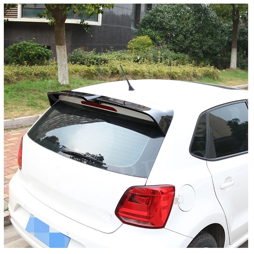 

ABS Rear Roof Spoiler for Volkswagen VW Polo 2010-2016 Windshield Wings Car Styling