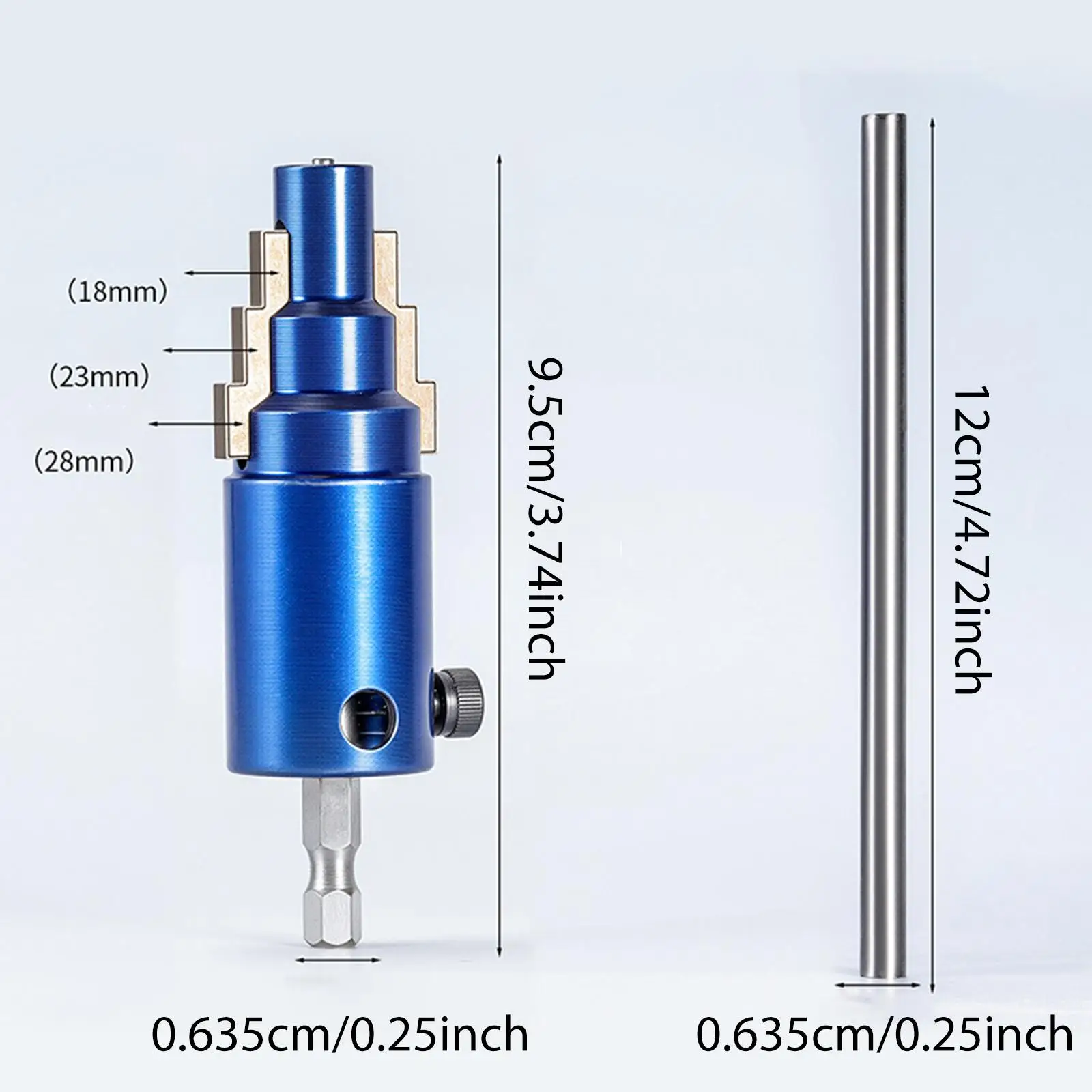 Estrattore per viti Uso conveniente Estrattore per bulloni leggero compatto pratico portatile resistente per rubinetto con viti spelate