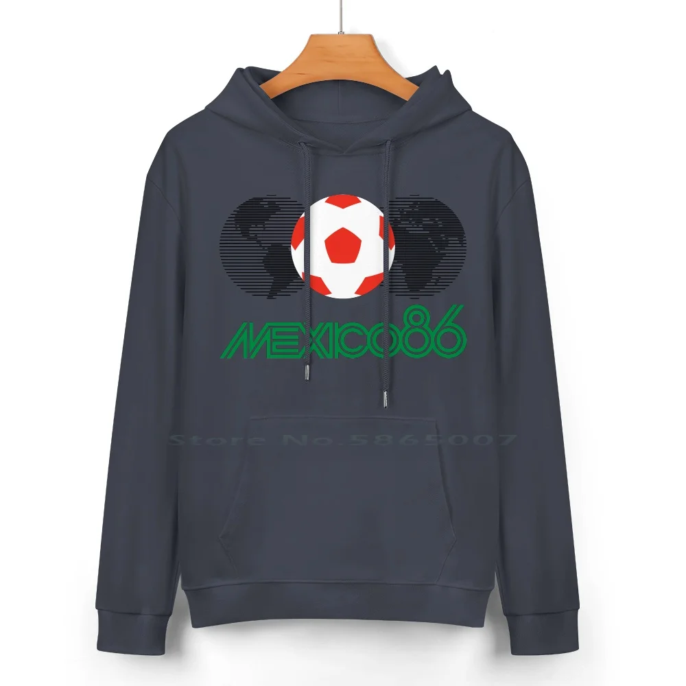 Mexico 86 Pure Cotton Hoodie Sweater 24 Colors Mexico 1986 Football 86 Soccer Retro England Argentina Maradona Hand Of God Cool