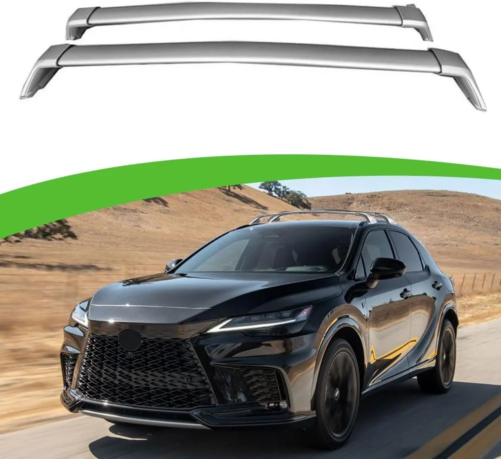 Aluminum roof Rack Cross bar fit for Lexus RX 350 350h 450h+ 500h 2023 2024 2025 The Cargo Carrier Rooftop Luggage Rail crossbar