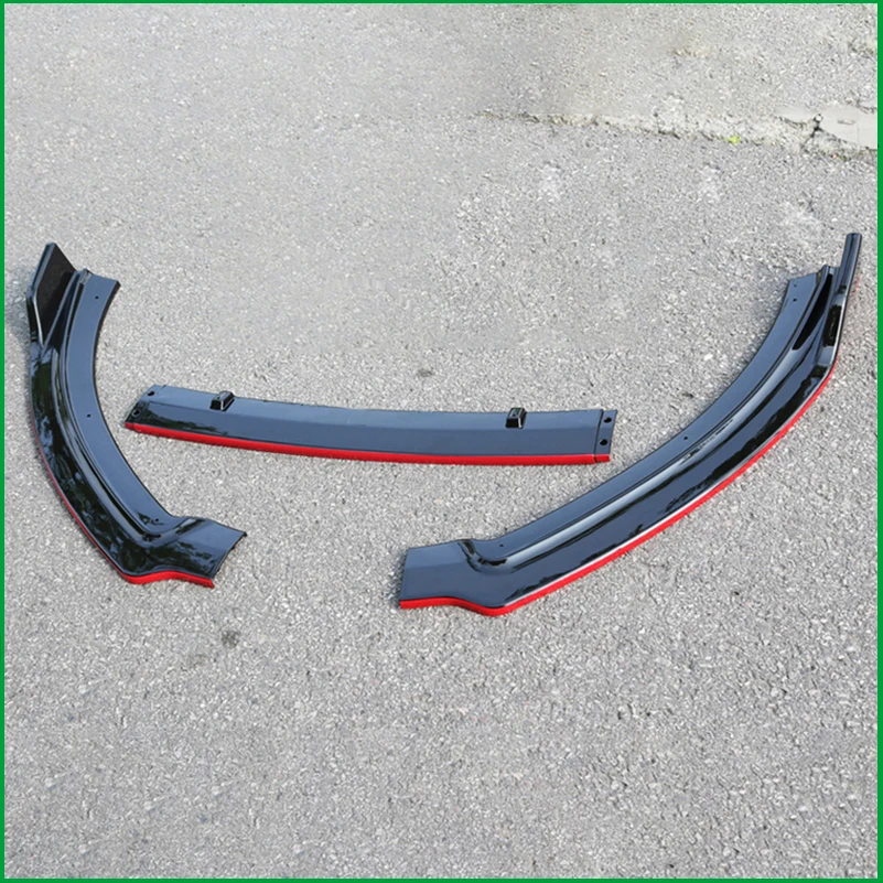 For Chevrolet Malibu 2011-2014 Front Bumper Lip Diffuser Kit Auto Accessories Car Styling Protector Plate Cover Trim Strips
