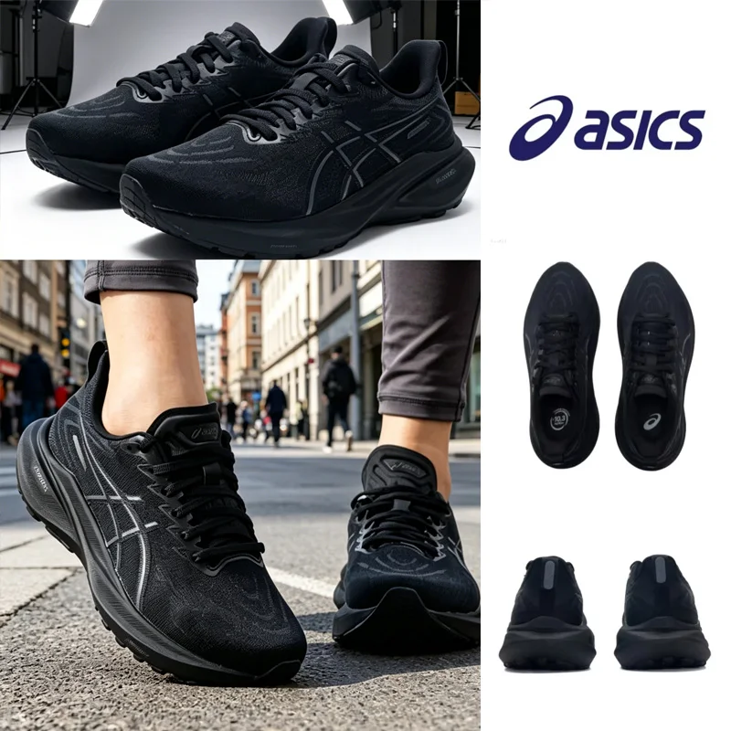 

Asics Women Mid-Top Running Shoes, Breathable Shock Absorbing Non-slip Lightweight Outdoor Sports Sneakers 1012B666-002