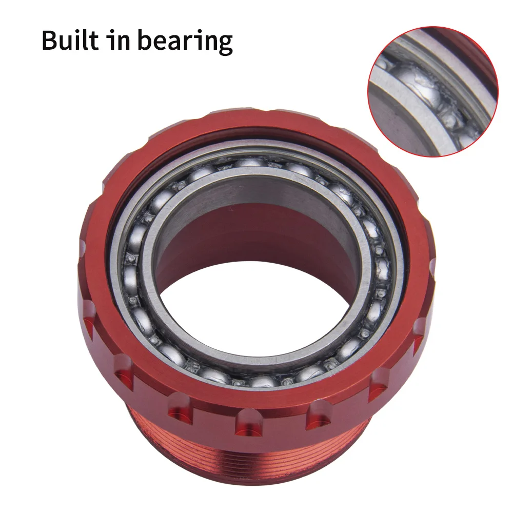 BOLANY BB91 MTB Bottom Bracket 68-110MM BC1.37*24T Road Bike Central Control Integrated Threaded BB Bicycle Accessories