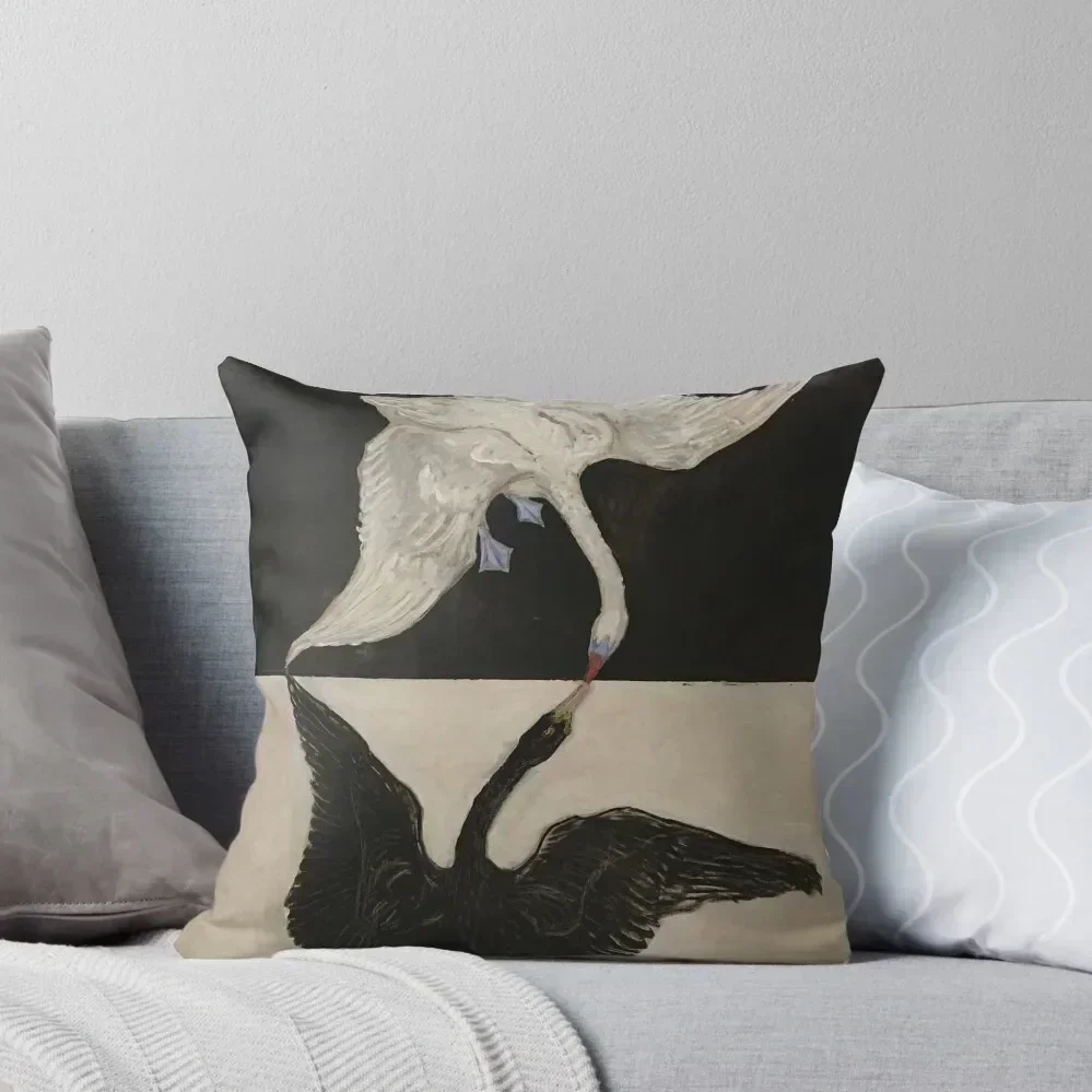 

Hilma af klint fabric design Throw Pillow Pillow Covers Decorative Sofa Pillow Cover Ornamental Anime