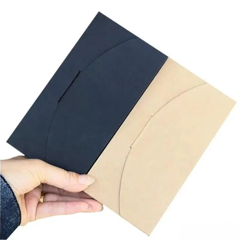 

20 шт., упаковочная коробка для телефона, изготовленная на заказ крафт-бумага, черный конверт для карт, картонная коробка, новый чехол для мобильного телефона, упаковочные коробки