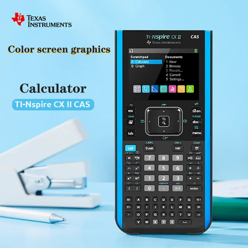 Calcolatrice vendita Calculadora Usa Texas Instrumetns Ti Nspire Cx Cas grafica a colori inglese Sat/ap Special