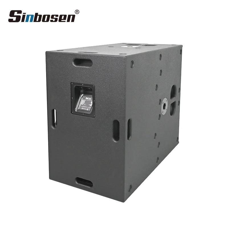 Dual 15 Inch Neodymium Passive Subwoofer, Professional Stage Speaker