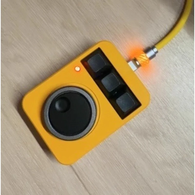 

Механическая клавиатура из алюминиевого сплава с двумя ручками регулировки, настраиваемая, мультимедийная, подарочная, KB03-01