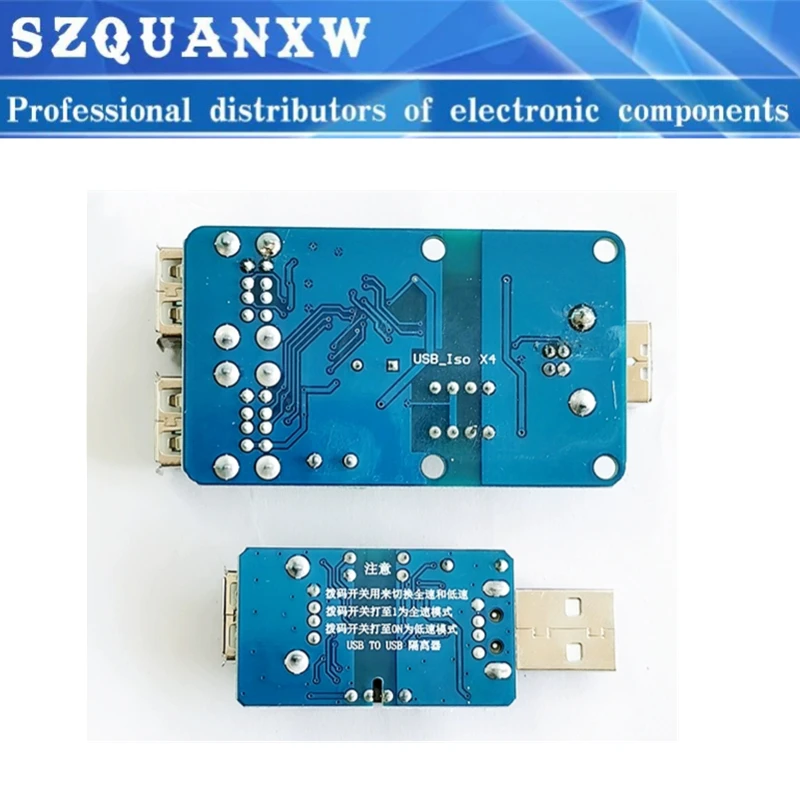ADUM3160 1-channel 4-channel 3160 Module USB Isolator 1500V Isolator Coupling Protection Board USB to USB Isolation with USB 2.0