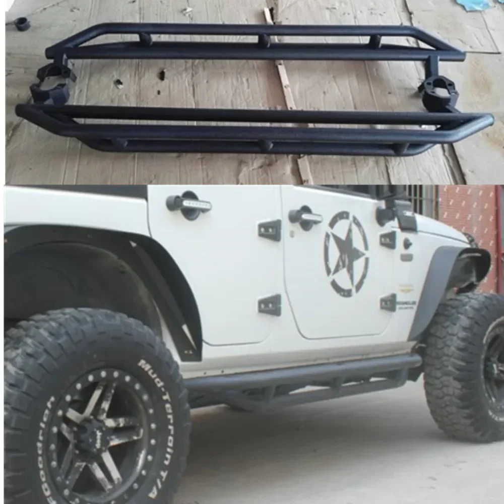 Side Bar for Jeep for Wrangler 07+(4DR)4door-pedal01 side step Lantsun J47customcustom