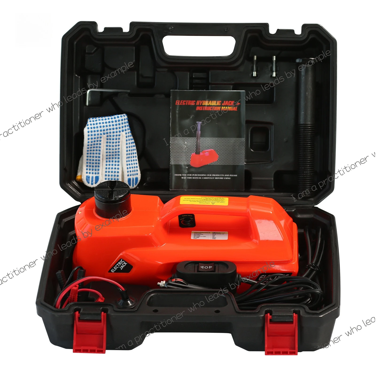 12V spiral jack is convenient and suitable for car Suv off-road RV vehicle electric hydraulic jack self-driving travel