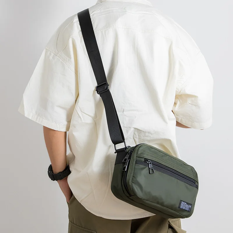 Korean Style Men Shoulder Bags Oxford Man Crossbody Bag Waterproof Male Messenger Bags Sport Men Sling Bags