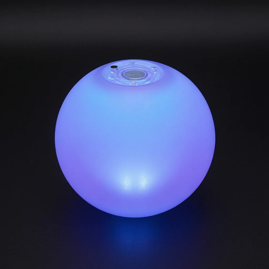 Glowing Throwing Ball LED Star Shaped Night Light Handheld Colorful Acrylic Prop For Cosplay Performance Party