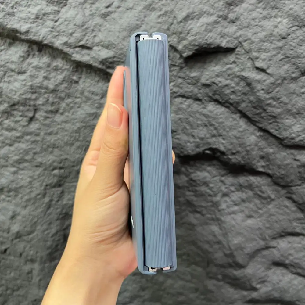 Einfarbige Scharnierschutz-Handyhülle für Samsung Galaxy Z Fold 8Ultra Fold8 7 6 Unsichtbare Halterung Stoßfeste Schutzhülle – Detail 13