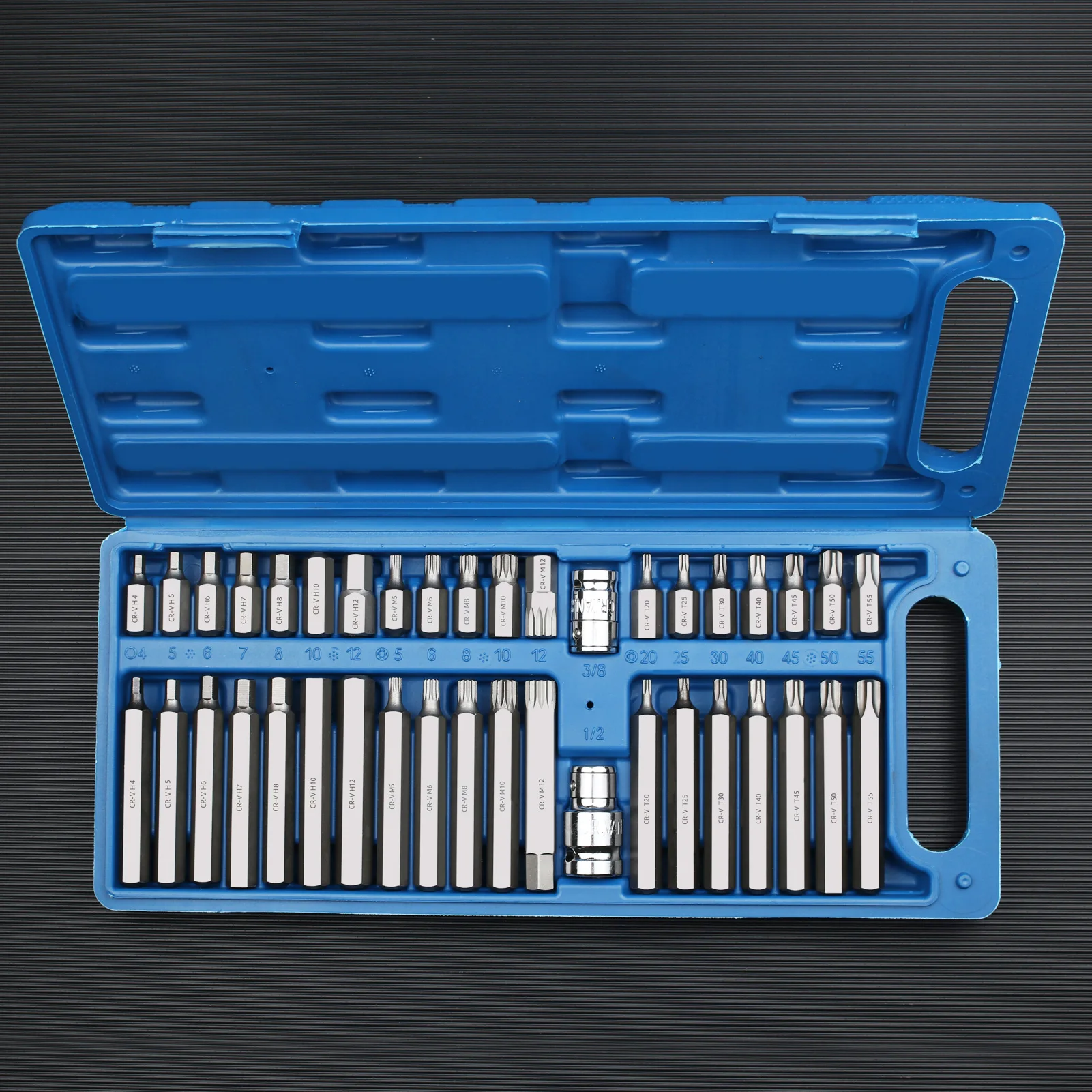 

Набор инструментов для авторемонта из 40 предметов: набор шестигранных бит, прецизионные отвертки, оборудование для гаража