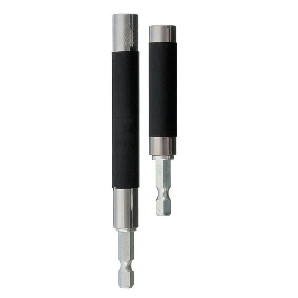 

Premium-2Pcs 1/4 Inch Hex Magnetic Bit Holder 60/150Mm Screwdriver & 1Set 80Mm 120Mm Extension Driver Drill Bit Holder